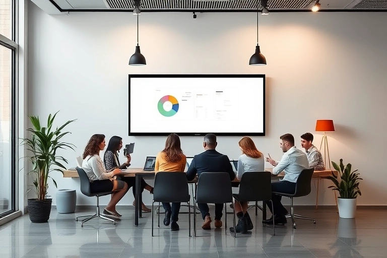 Conceitos visuais relacionados a Como Pequenas Empresas Podem Acelerar sua Transformação Digital