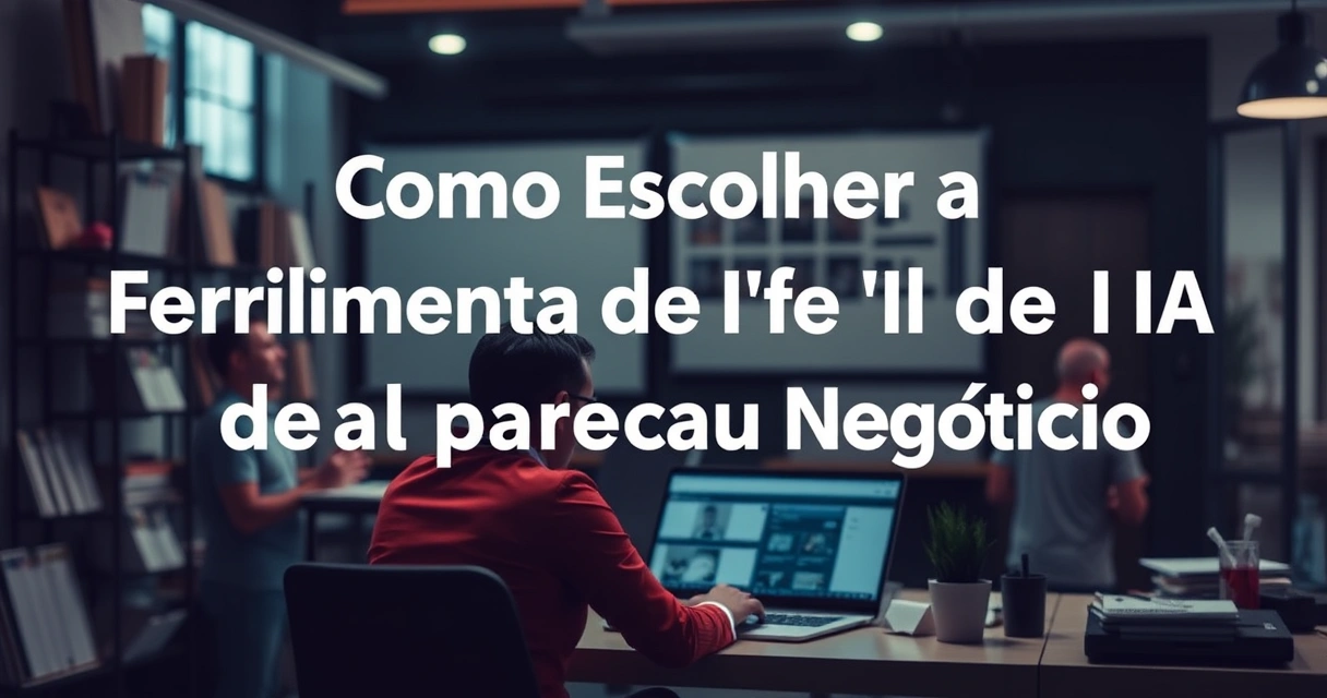 Como Escolher a Ferramenta de IA Ideal para Seu Negócio: um guia prático e honesto