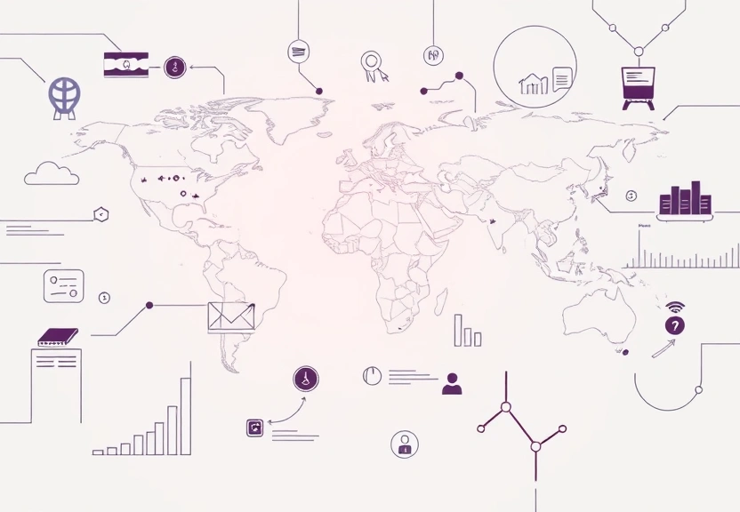 Representação visual: 10 Inovações em IA Que Estão Mudando o Mercado Global