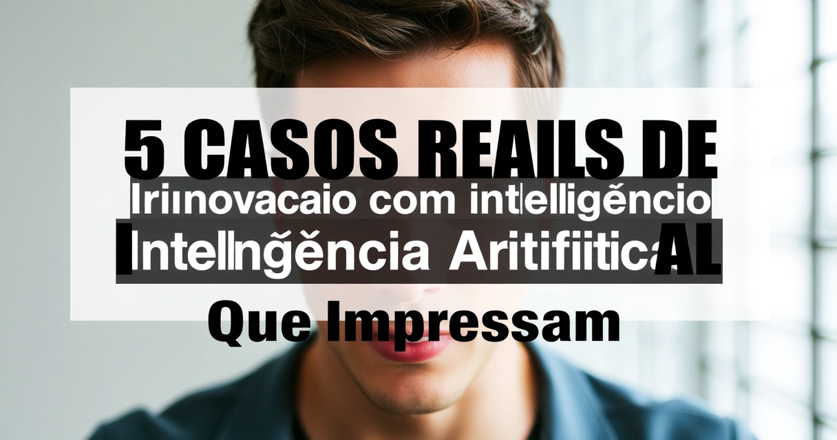 5 Casos Reais de Inovação com Inteligência Artificial Que Impressionam