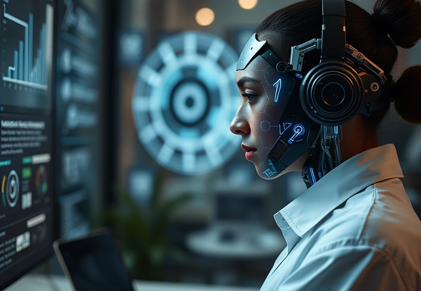 Representação visual: O Impacto da Inteligência Artificial no Futuro do Trabalho e dos Negócios