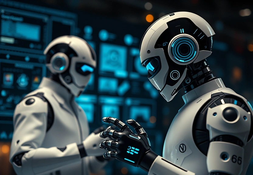 Representação visual: Agentes de IA vs Chatbots: Entenda as Diferenças e Vantagens