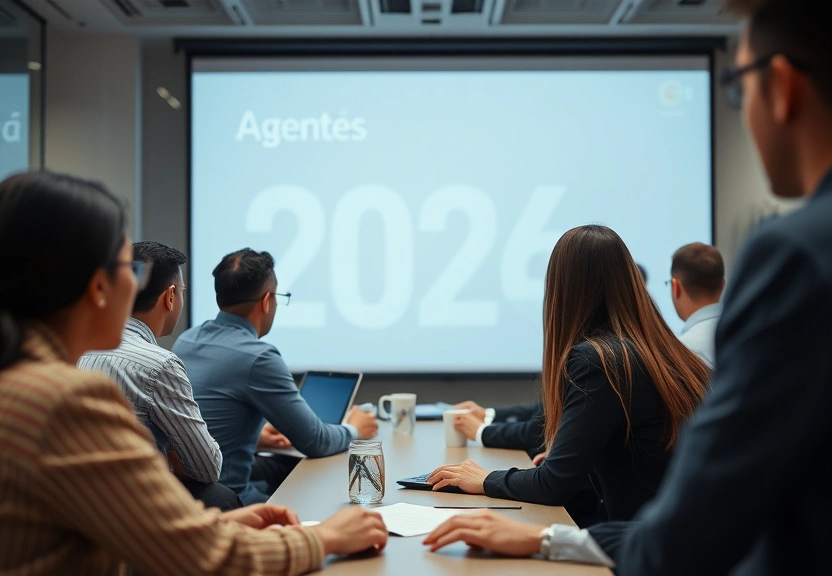 Representação visual: Agentes de IA em 2026: Tendências, Oportunidades e Desafios