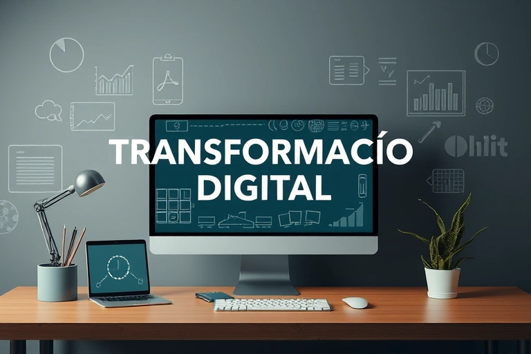 Conceitos visuais relacionados a Transformação Digital: O Guia Completo para Empresas Modernas