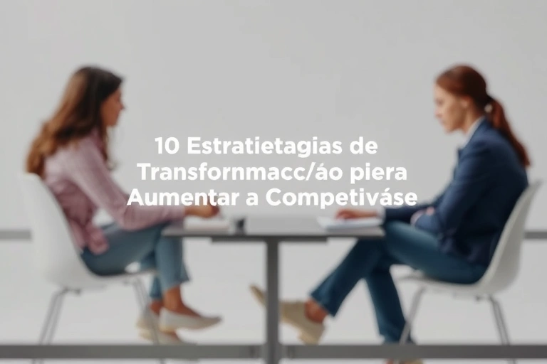 Conceitos visuais relacionados a 10 Estratégias de Transformação Digital para Aumentar a Competitividade